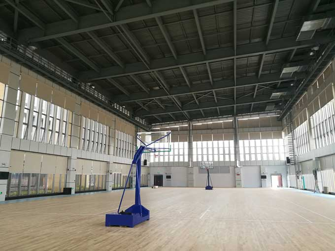 柳州网球中心电动升降遮阳卷帘工程项目